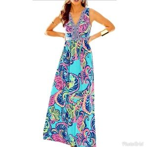 NWT Lilly Pulitzer Private Island Addison Maxi